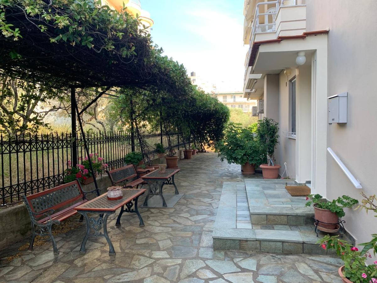 Αβαντιάς Abantias Aparthotel Loutra Aidhipsou Exteriör bild