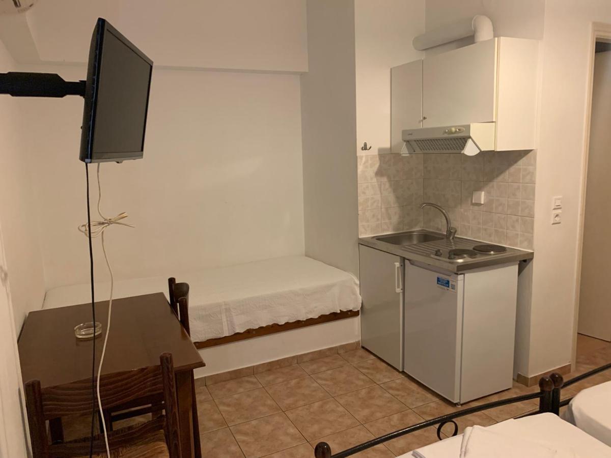 Αβαντιάς Abantias Aparthotel Loutra Aidhipsou Exteriör bild