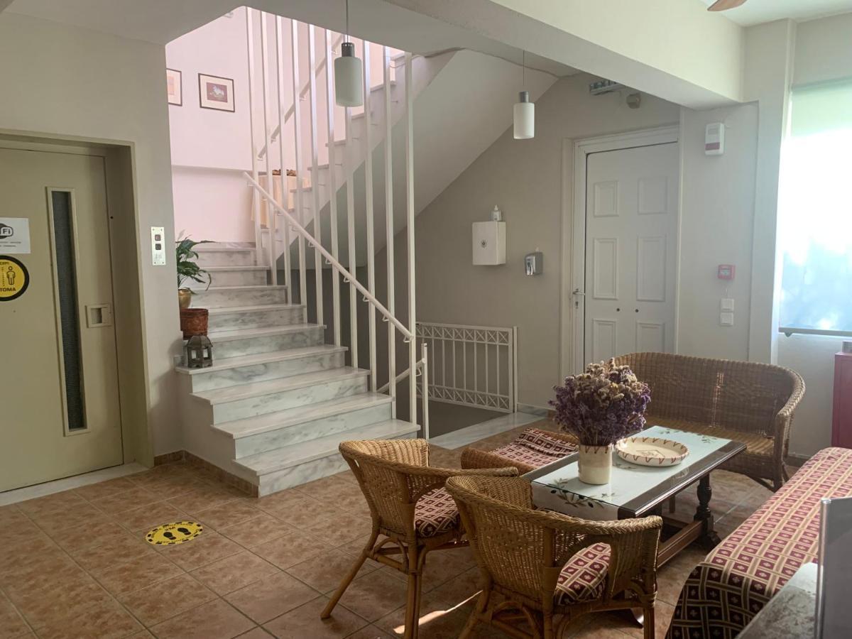 Αβαντιάς Abantias Aparthotel Loutra Aidhipsou Exteriör bild