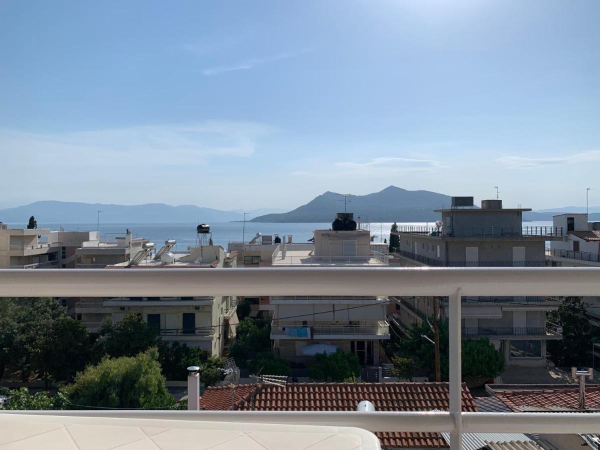 Αβαντιάς Abantias Aparthotel Loutra Aidhipsou Exteriör bild