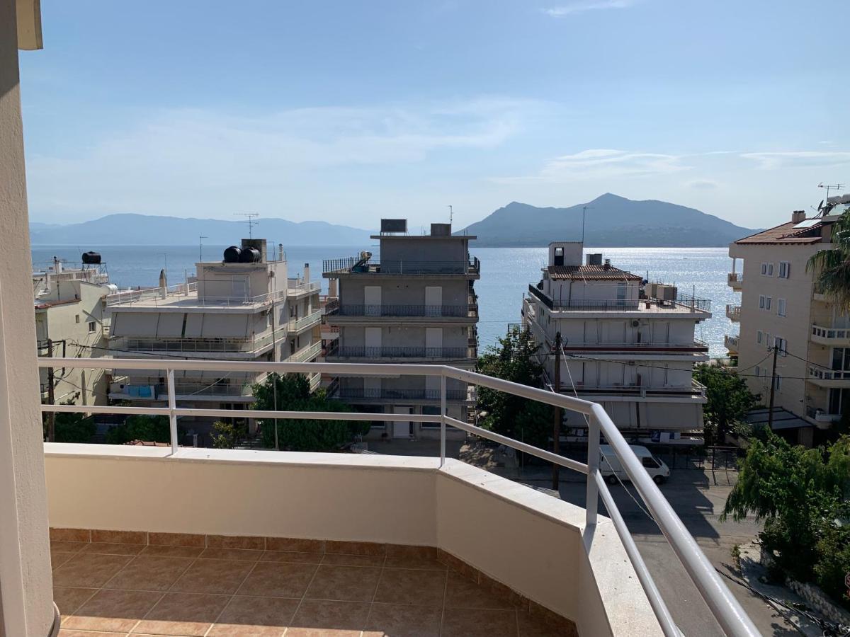 Αβαντιάς Abantias Aparthotel Loutra Aidhipsou Exteriör bild