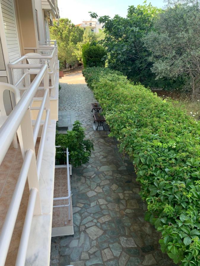 Αβαντιάς Abantias Aparthotel Loutra Aidhipsou Exteriör bild