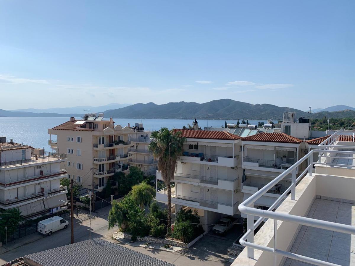 Αβαντιάς Abantias Aparthotel Loutra Aidhipsou Exteriör bild