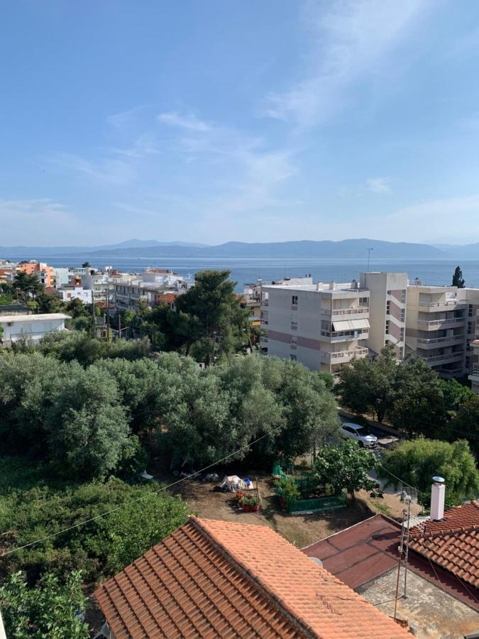 Αβαντιάς Abantias Aparthotel Loutra Aidhipsou Exteriör bild