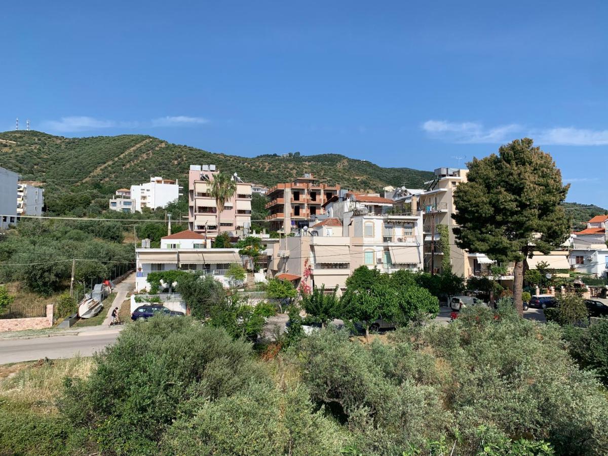 Αβαντιάς Abantias Aparthotel Loutra Aidhipsou Exteriör bild
